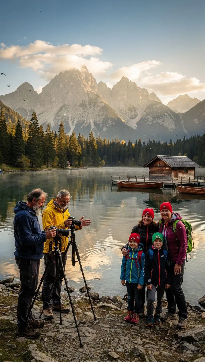 Vybrané fotografické zastávky na trase cez Slovenský raj s výhľadmi na vodopády a skalné útvary.